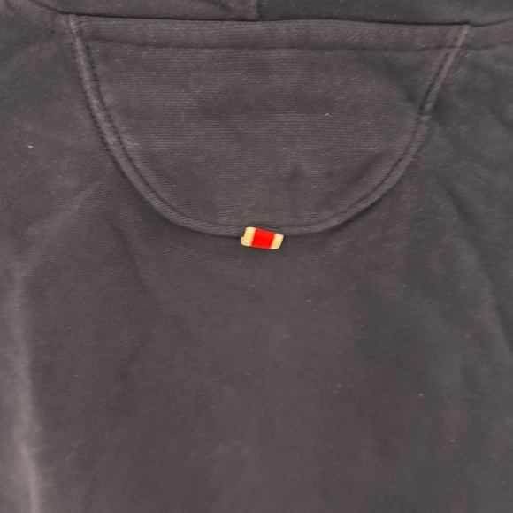 Tracksmith Trackhouse Sweatshirt Hoody, Navy, Large - Picture 5 of 6